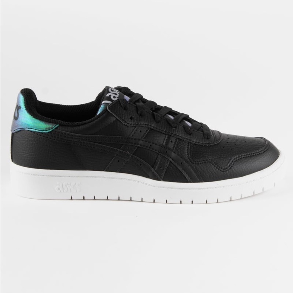 NWT ASICS Women’s Japan S Black Hologram Sneakers in size 8.5 - Picture 2 of 8